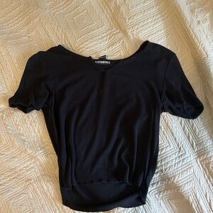 Essentials Women's Black t shirt